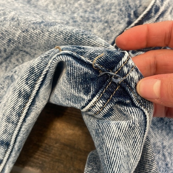 BP. Womens Acid Wash High Rise Straight Leg Jeans Size 24 - Picture 10 of 10